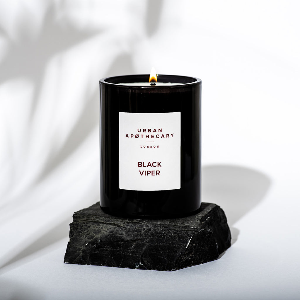 Black Viper Ruby Candle