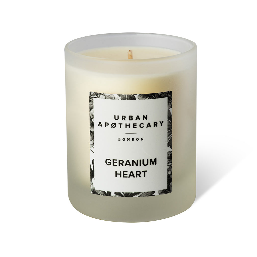 Geranium Heart Wellbeing Votive Candle