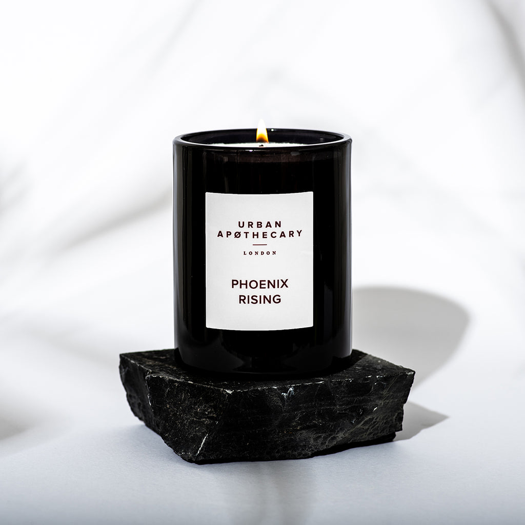 Phoenix Rising Ruby Candle