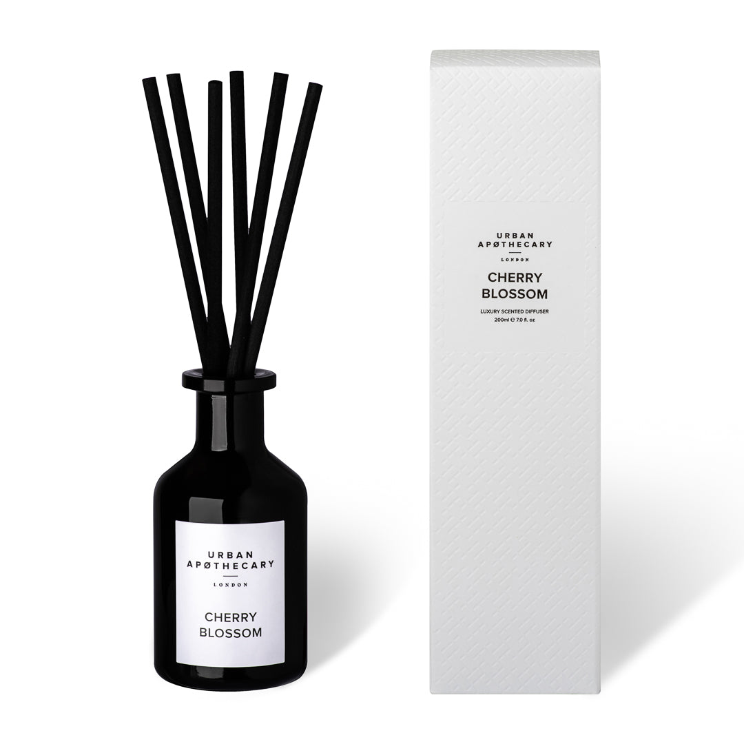 Cherry Scented Reed Diffuser Cherry Blossom Signature Reed Diffuser | Urban Apothecary London