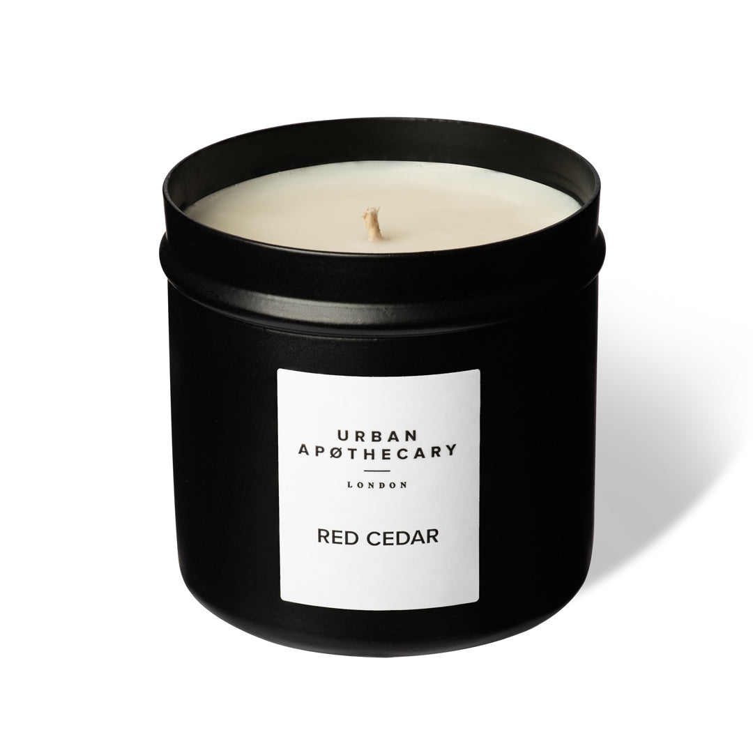 Red Cedar Siagnture Travel Candle | Urban Apothecary London